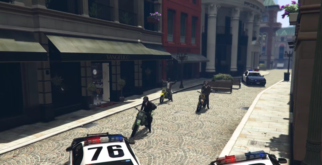 The Jewel Store Job gta 5 best heist crews in gta 5