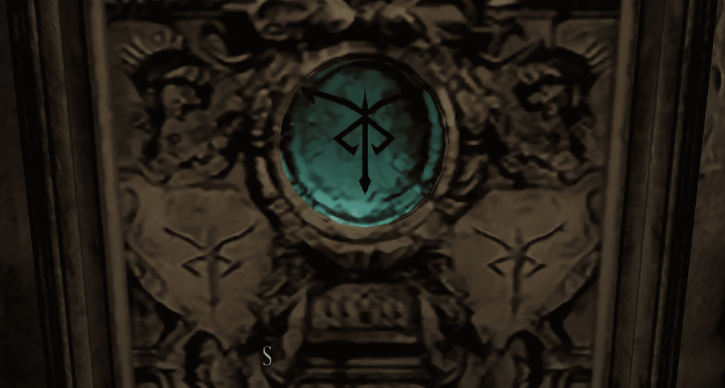 pintu orb teka teki resident evil 4