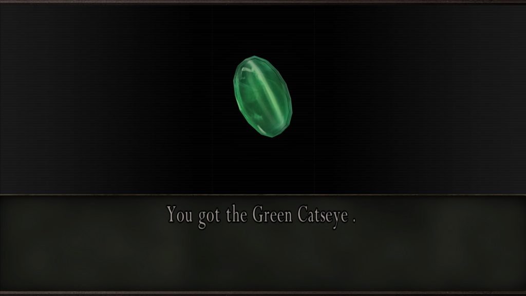 green catseye didapatkan dari church puzzle