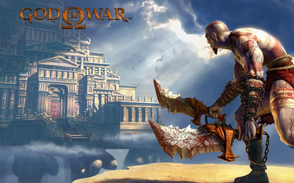 poster god of war untuk artikel urutan god of war dari awal sampai akhir